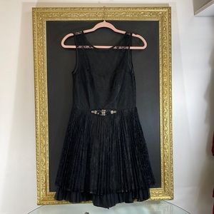 Blondie Nites black lace cocktail dress 7